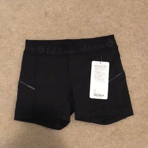 New with tags Lululemon what the sport short size6